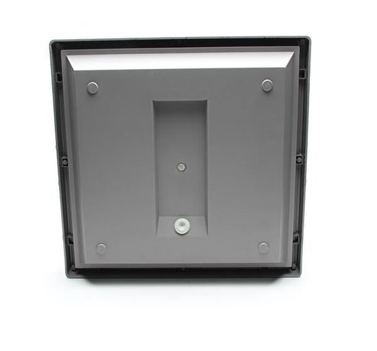 Deko-Light Deckenaufbauleuchte Quadrata III, Warmweiß, platingrau, IP65 348007