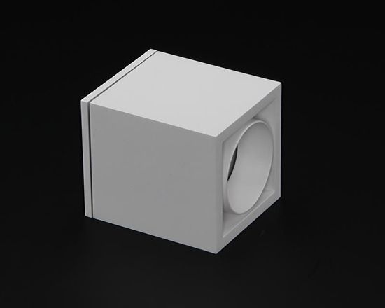 Deko-Light Deckenaufbauleuchte Ceti, Warmweiß, weiß, matt, IP44 348045