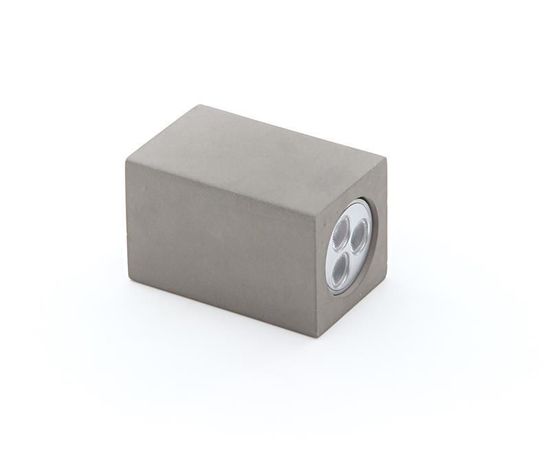 Deko-Light Deckenaufbauleuchte Naos I, GU10, max. 25W, Beton, grau 348048