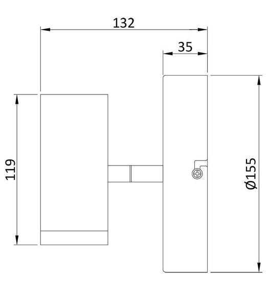 Deko-Light Deckenaufbauleuchte Becrux I, Warmweiß, Aluminium Strangpressprofil, silber 348111