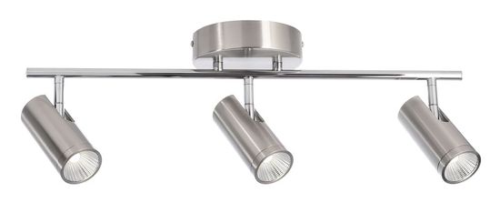 Deko-Light Deckenaufbauleuchte Becrux III, Warmweiß, Aluminium Strangpressprofil, silber 348113