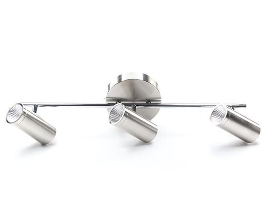 Deko-Light Deckenaufbauleuchte Becrux III, Warmweiß, Aluminium Strangpressprofil, silber 348113