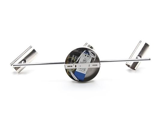 Deko-Light Deckenaufbauleuchte Becrux III, Warmweiß, Aluminium Strangpressprofil, silber 348113