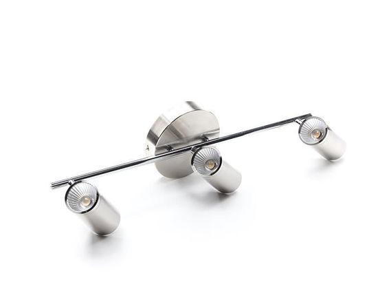 Deko-Light Deckenaufbauleuchte Becrux III, Warmweiß, Aluminium Strangpressprofil, silber 348113