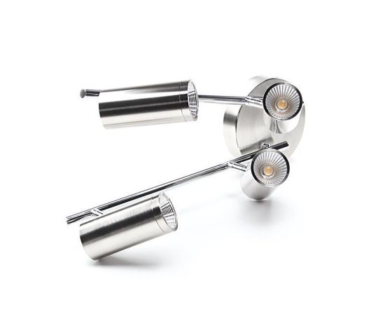 Deko-Light Deckenaufbauleuchte Becrux IV, Warmweiß, Aluminium Strangpressprofil, silber 348114