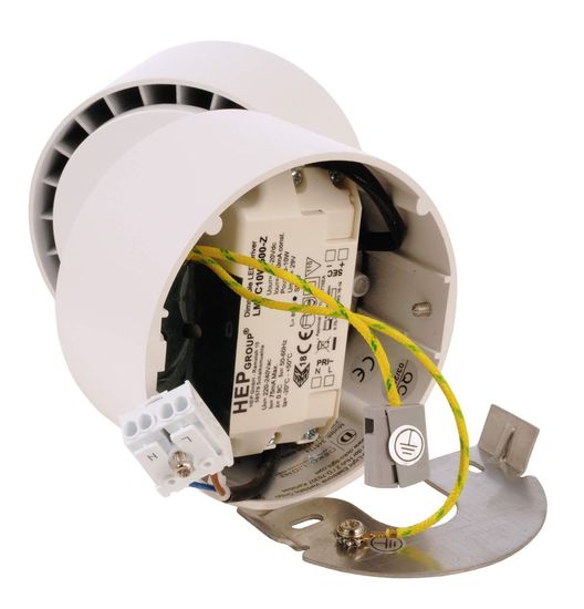 Deko-Light Deckenaufbauleuchte Uni II, Warmweiß, weiß 348124