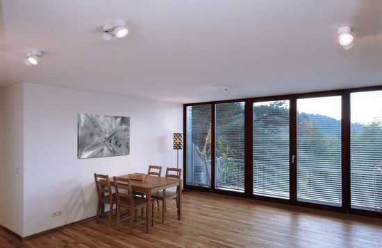 Deko-Light Deckenaufbauleuchte Uni II Double, Warmweiß, weiß 348125