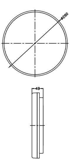 Deko-Light Deckenaufbauleuchte Altais 18W Motion, Warmweiß + Neutralweiß + Kaltweiß, Weiß, IP54 348144