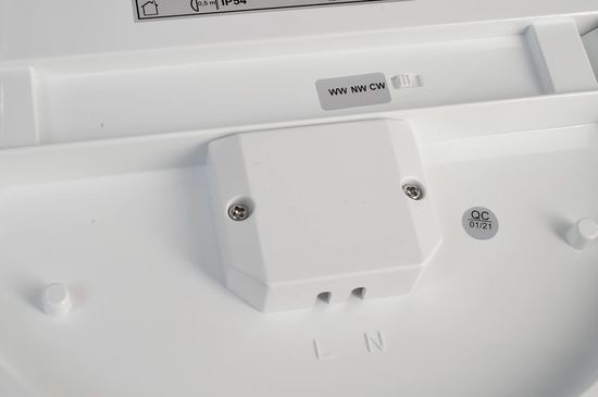 Deko-Light Deckenaufbauleuchte Altais 25W Motion, Warmweiß + Neutralweiß + Kaltweiß, Weiß, IP54 348146