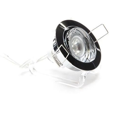 Deko-Light Deckeneinbauring, silber, Chrom, 12V, GU5.3 MR16, max. 50W 449201
