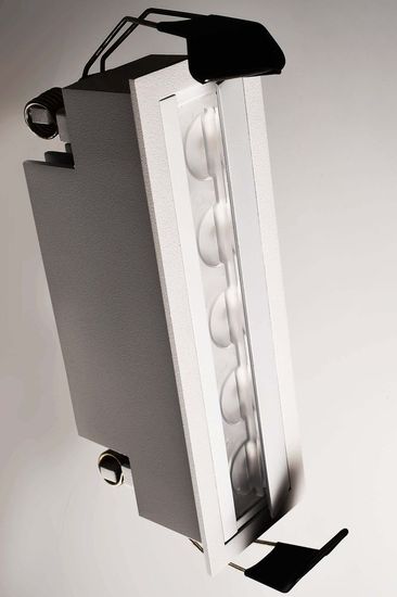 Deko-Light Deckeneinbauleuchte Ceti 5, Weiß, Warmweiß, 30° / 90°, 14-15V DC, 700mA 563006