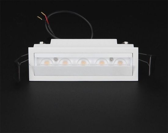 Deko-Light Deckeneinbauleuchte Ceti 5, Weiß, Warmweiß, 30° / 90°, 14-15V DC, 700mA 563006