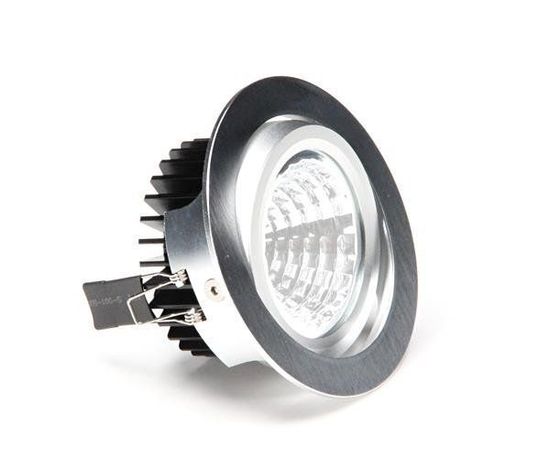 Deko-Light Deckeneinbauleuchte COB 95, silber, Neutralweiß, 40°, 26-27V DC, 350mA 565071