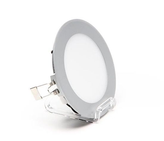 Deko-Light Deckeneinbauleuchte LED Panel 8, Perlhellgrau RAL 9022, Neutralweiß, 115°, 17-18V DC, 350mA 565085