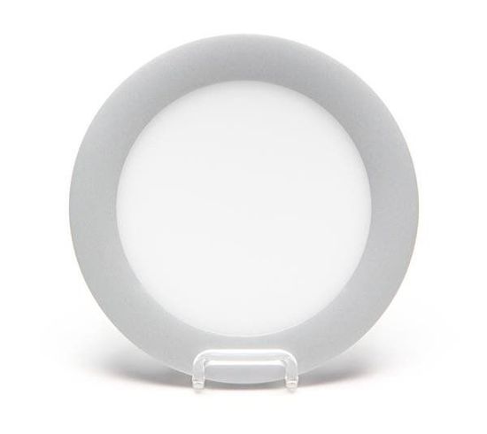 Deko-Light Deckeneinbauleuchte LED Panel 12, Perlhellgrau RAL 9022, Warmweiß, 115°, 23-24V DC, 350mA 565089