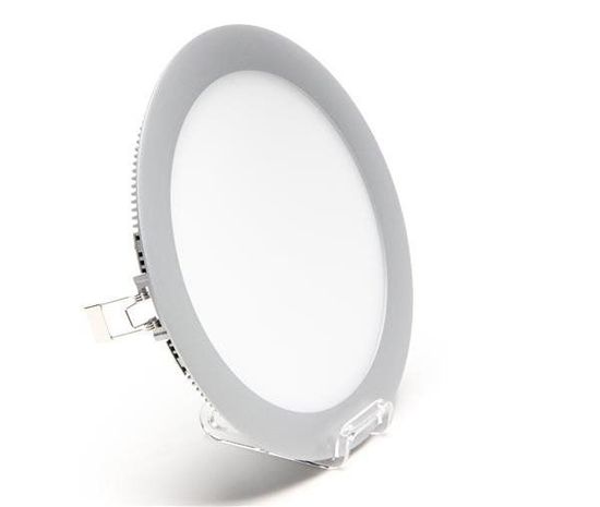 Deko-Light Deckeneinbauleuchte LED Panel 16, Perlhellgrau RAL 9022, Warmweiß, 115°, 17-18V DC, 700mA 565095