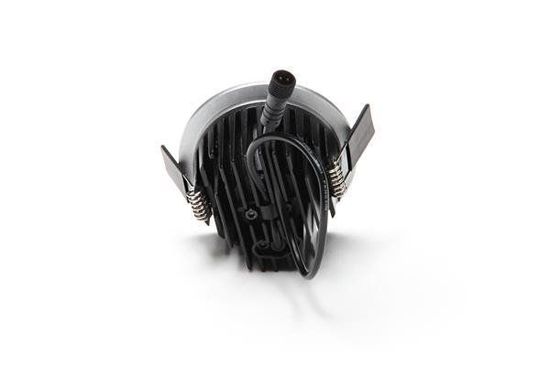 Deko-Light Deckeneinbauleuchte COB 68 IP65, Perlhellgrau RAL 9022, Warmweiß, 45°, 17-18V DC, 350mA, IP65 565109