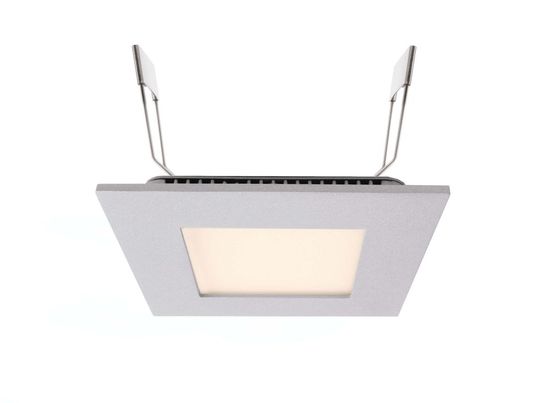Deko-Light Deckeneinbauleuchte LED Panel Square 8, Perlhellgrau RAL 9022, Warmweiß, 110°, 18-19V DC, 350mA 565153