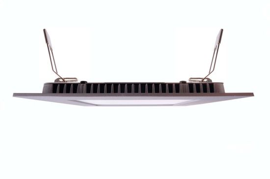 Deko-Light Deckeneinbauleuchte LED Panel Square 15, Perlhellgrau RAL 9022, Neutralweiß, 110°, 36-37V DC, 350mA 565159