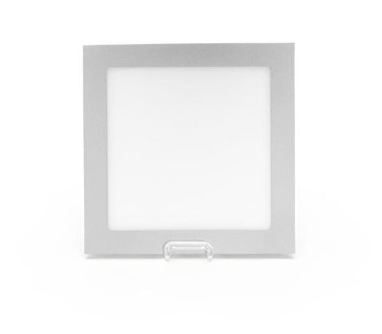 Deko-Light Deckeneinbauleuchte LED Panel Square 20, Perlhellgrau RAL 9022, Neutralweiß, 110°, 23-24V DC, 700mA 565163