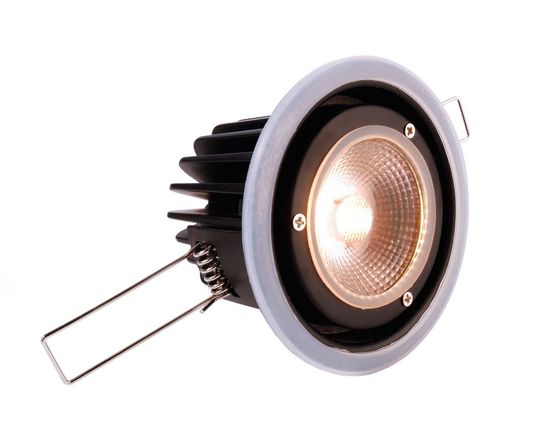 Deko-Light Deckeneinbauleuchte COB 68 Mood IP65 Dim to warm, Signalweiß, Warmweiß, 40°, IP65 565192