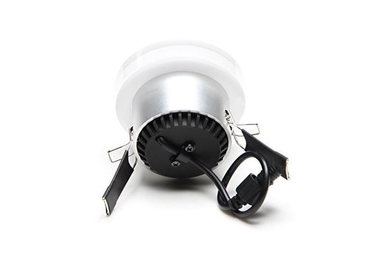 Deko-Light Deckeneinbauleuchte COB 68 Acryl, silber, RGB, 45°, 24VDC 565197