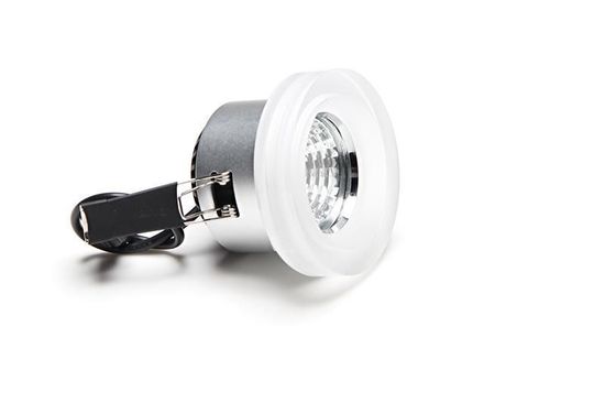 Deko-Light Deckeneinbauleuchte COB 68 Acryl, silber, RGB, 45°, 24VDC 565197