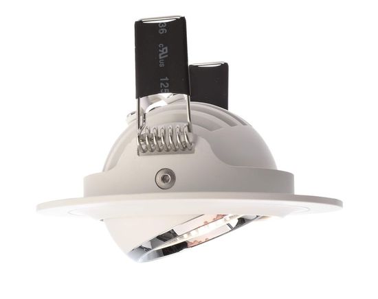 Deko-Light Deckeneinbauleuchte Saturn, weiß, Chrom, Neutralweiß, 30°, 17-18V DC, 350mA 565202