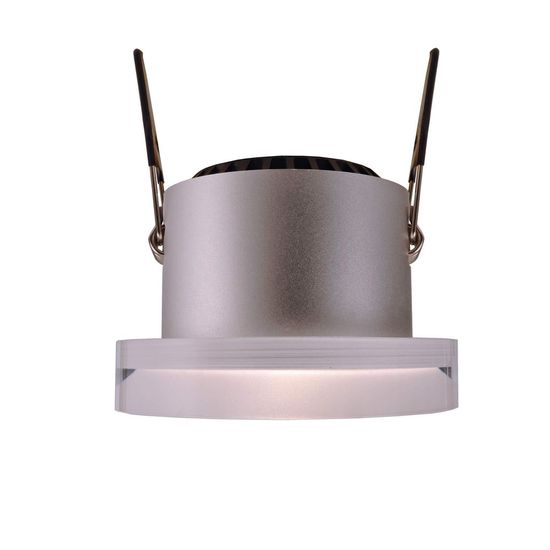 Deko-Light Deckeneinbauleuchte COB 68 Acryl, Silber, satiniert, Warmweiß + Kaltweiß, 45°, 24VDC 565247