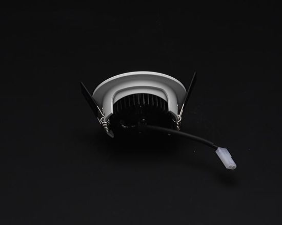 Deko-Light Deckeneinbauleuchte COB-68-350mA-2700K-rund-flach, Signalweiß, Warmweiß, 45°, 14-15V DC, 350mA 565263