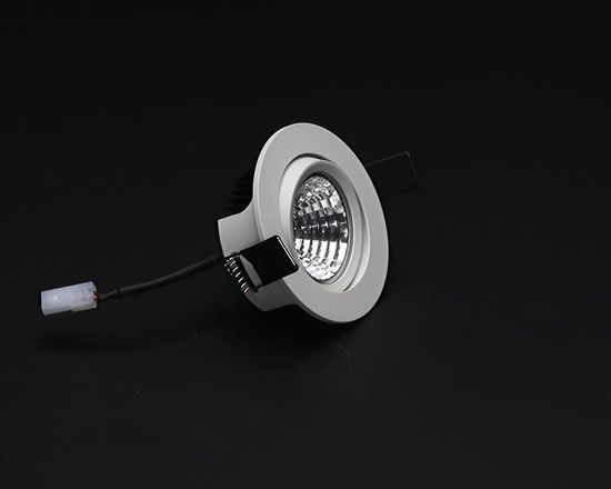 Deko-Light Deckeneinbauleuchte COB-68-350mA-2700K-rund-flach, Signalweiß, Warmweiß, 45°, 14-15V DC, 350mA 565263