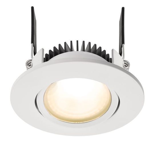 Deko-Light Deckeneinbauleuchte COB-68-350mA-2700K-rund, Signalweiß, Warmweiß, 45°, 16-17V DC, 350mA 565279