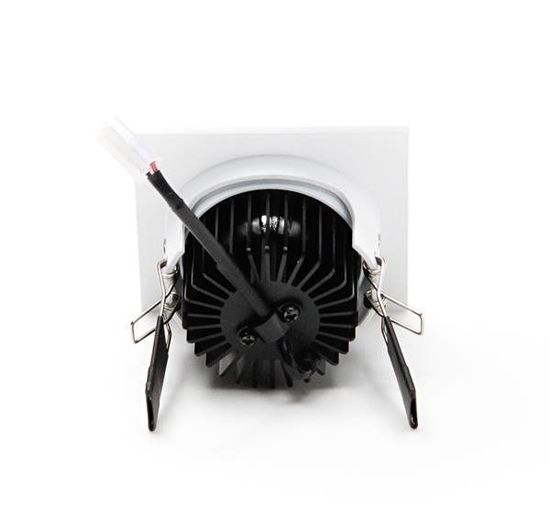 Deko-Light Deckeneinbauleuchte COB-68-350mA-2700K-eckig, Signalweiß, Warmweiß, 45°, 16-17V DC, 350mA 565283