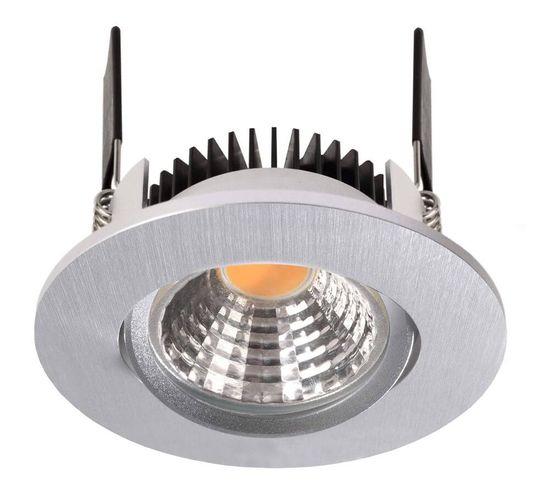 Deko-Light Deckeneinbauleuchte COB-68-24V-4000K-rund, silber, Neutralweiß, 45°, 24VDC 565301