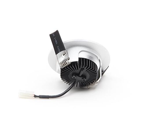 Deko-Light Deckeneinbauleuchte COB-68-24V-4000K-rund, silber, Neutralweiß, 45°, 24VDC 565301