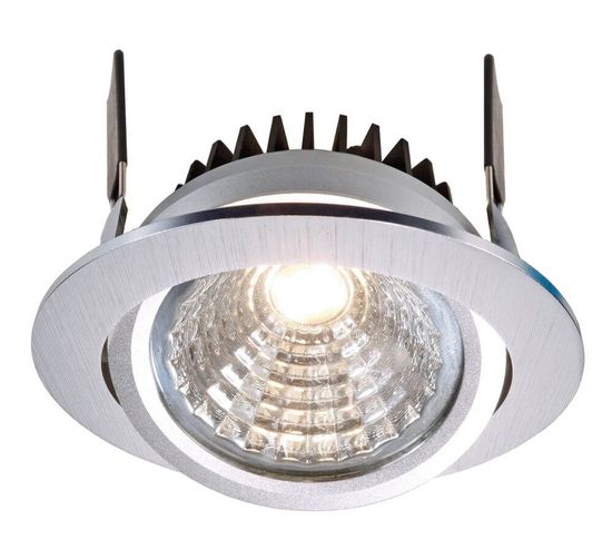 Deko-Light Deckeneinbauleuchte COB-95-24V-4000K-rund, silber, Neutralweiß, 45°, 24VDC 565309