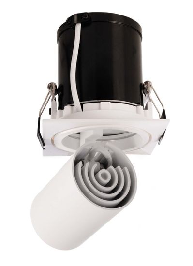 Deko-Light Deckeneinbauleuchte Rigel Mini Square Single, weiß, matt, Warmweiß, 35°, 21-22V DC, 500mA, 11W 565312