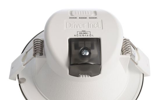 Deko-Light Deckeneinbauleuchte Acrux 90, matt, Warmweiß + Neutralweiß + Kaltweiß, 90° 565316