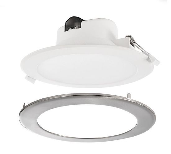 Deko-Light Deckeneinbauleuchte Acrux 145, matt, Warmweiß + Neutralweiß + Kaltweiß, 90°, 130mA 565318