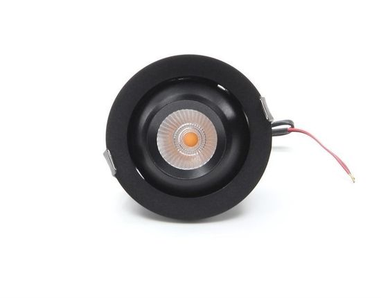 Deko-Light Deckeneinbauleuchte Bellatrix, Schwarz, Warmweiß, 40°, 18V DC, 500mA 565341