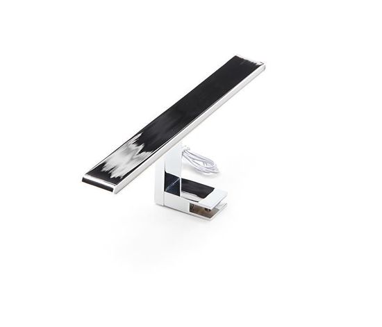 Deko-Light Möbelaufbauleuchte Spiegel Line I, Warmweiß, 12V DC, Alu, Silber, Chrom, IP44 687065