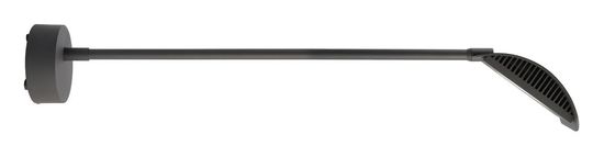 Deko-Light Displayleuchte Atis II, Warmweißschwarzgrau, IP55 688021