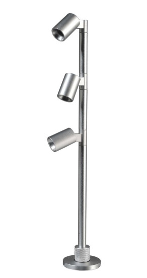 Deko-Light Displayleuchte Herculis Triple, Warmweiß, Silber, 9V DC, 350mA 688043