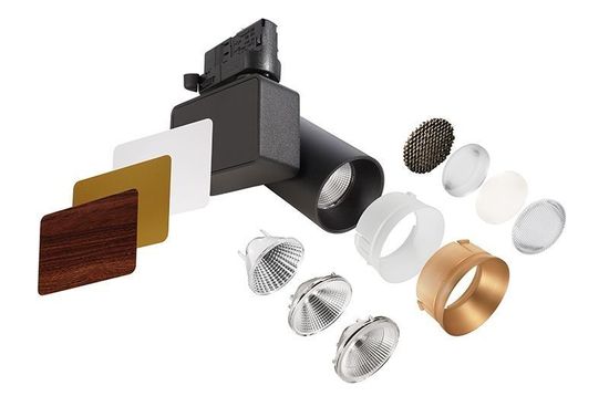 Deko-Light Schienensystem 3-Phasen 230V, Nihal Mini, Warmweiß, schwarz 707037