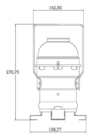 Deko-Light Schienensystem 3-Phasen 230V, Studio PAR 30, schwarz, E27, max. 42W 707082
