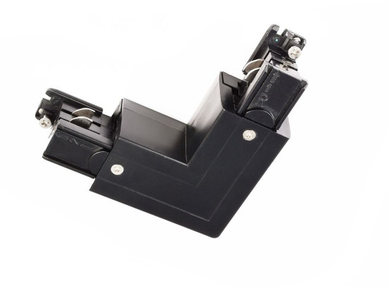 Deko-Light Schienensystem 3-Phasen 230V, D Line 90°-Verbinder links-rechts schwarz 710038