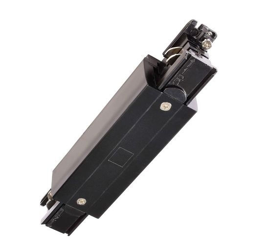 Deko-Light Schienensystem 3-Phasen 230V, D Line elektrischer Längsverbinder links-rechts schwarz 710044