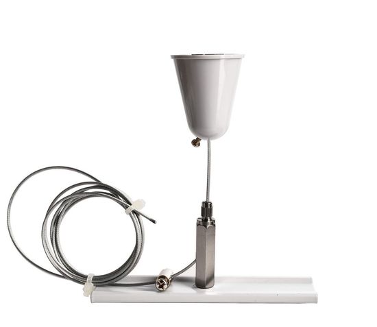 Deko-Light Schienensystem 3-Phasen 230V, D Line Seilabhängungshalter mit Deckenrosette 15m 710048