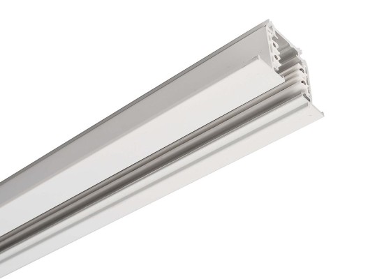 Deko-Light Schienensystem 3-Phasen 230V, D Line Einbaustromschiene mit Flügel1m 710069