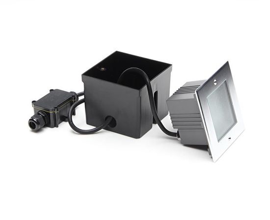 Deko-Light Bodeneinbauleuchte Square II WW, Warmweiß, IP67 730248